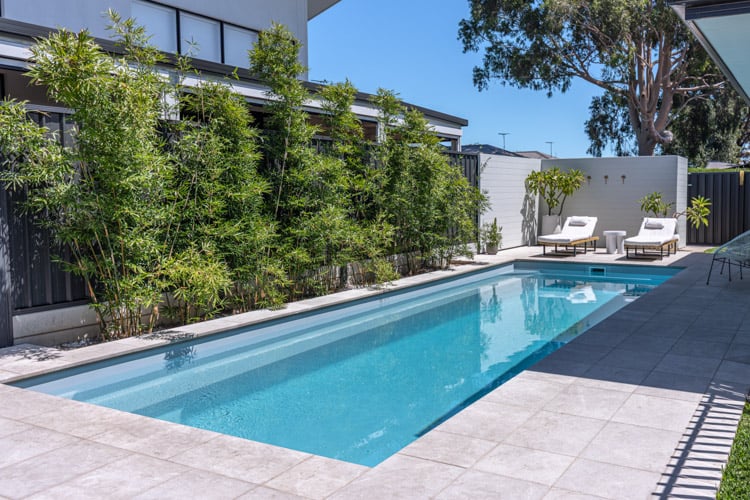 Hampton Lap Pool Series, install photo 1