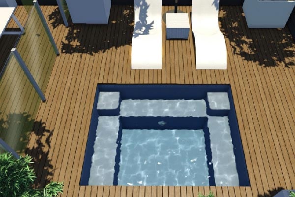 Spa 2.5m x 1.9m